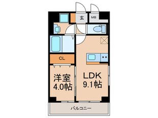 ソフィア原町の物件間取画像